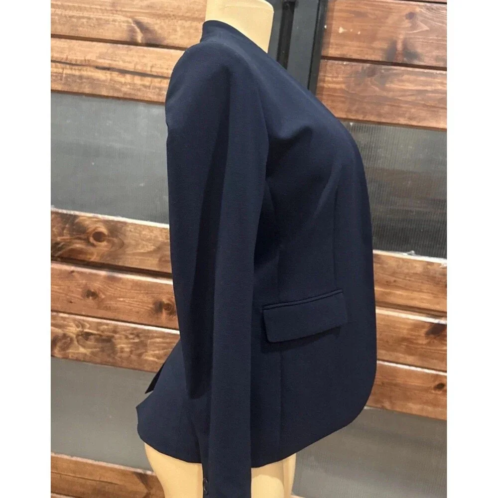 Bar III Blazer Womens Size XXS. Gray Long Sleeve Open Front‎ Career Business New
